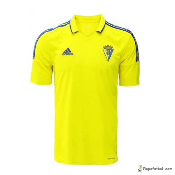 Camiseta Cádiz CF Replica Primera Ropa 2016/17 Amarillo